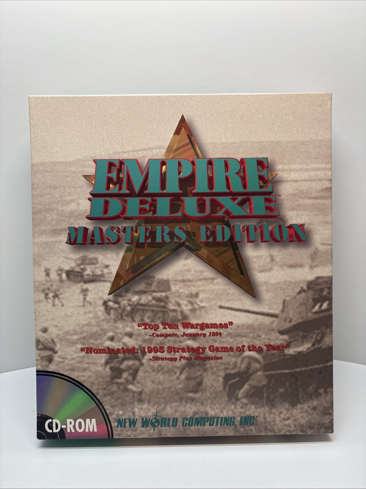 Empire Deluxe Masters Edition (1994) PC CD-ROM Big Box