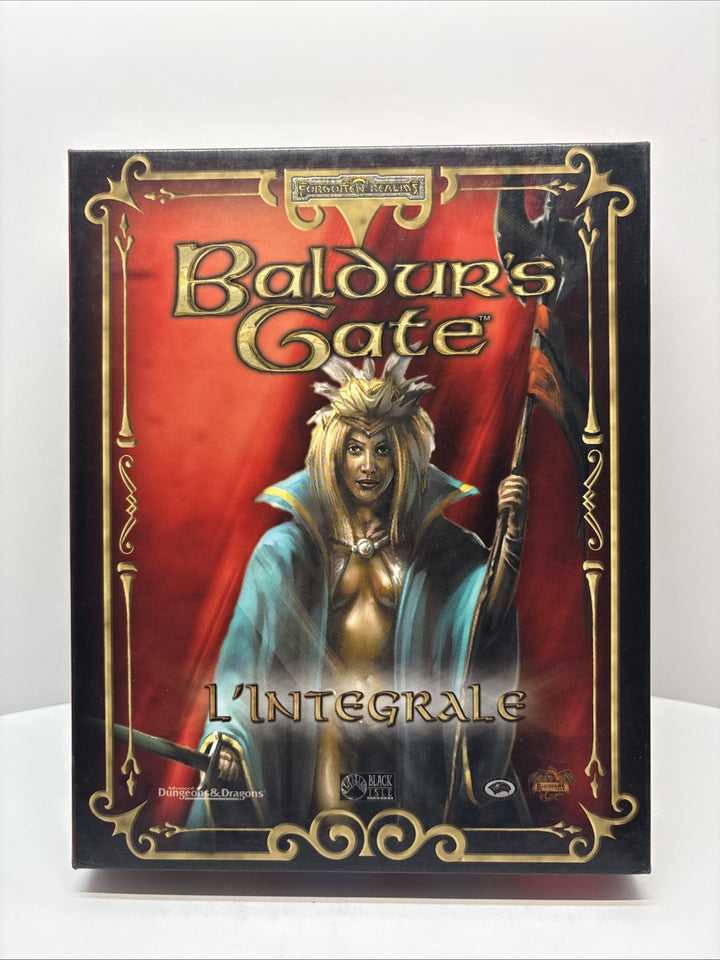 Baldur's Gate L’Integrale (200) Bioware - PC CD-ROM - Rare French Gold Edition