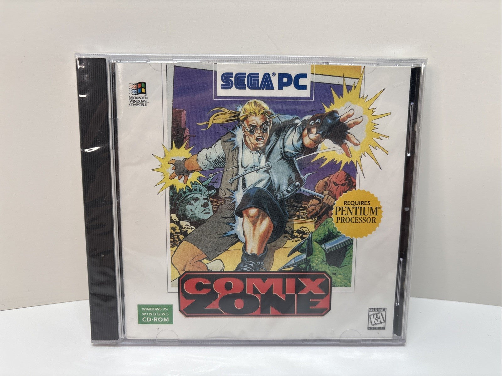 Comix Zone (1995) Sega PC - Sealed In Jewel Case - NEW