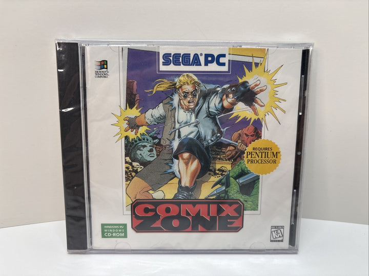 Comix Zone (1995) Sega PC - Sealed In Jewel Case - NEW