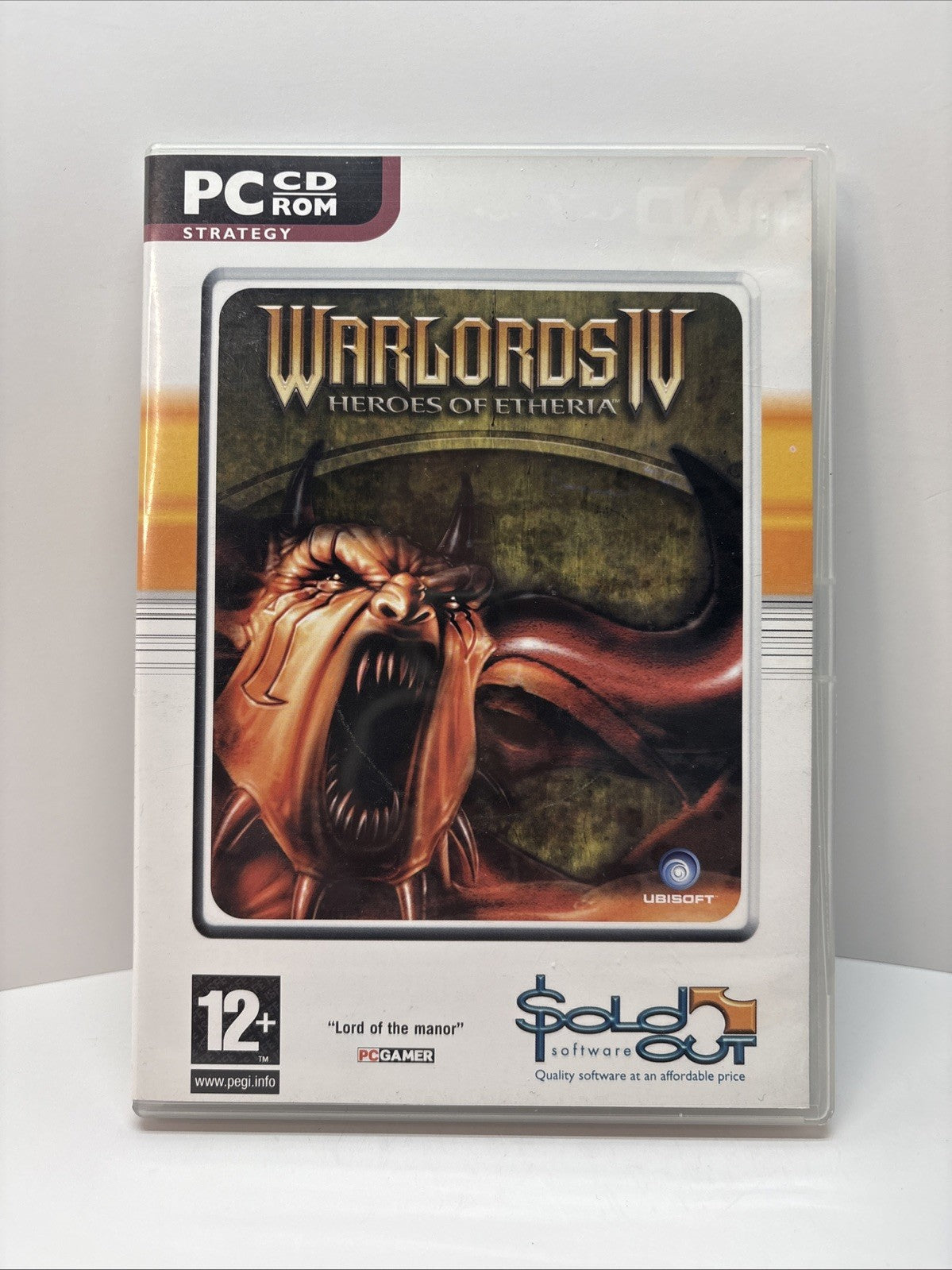 Warlords IV 4 Heroes of Etheria Ubisoft Computer PC CD-ROM Game 2003 - Sold Out