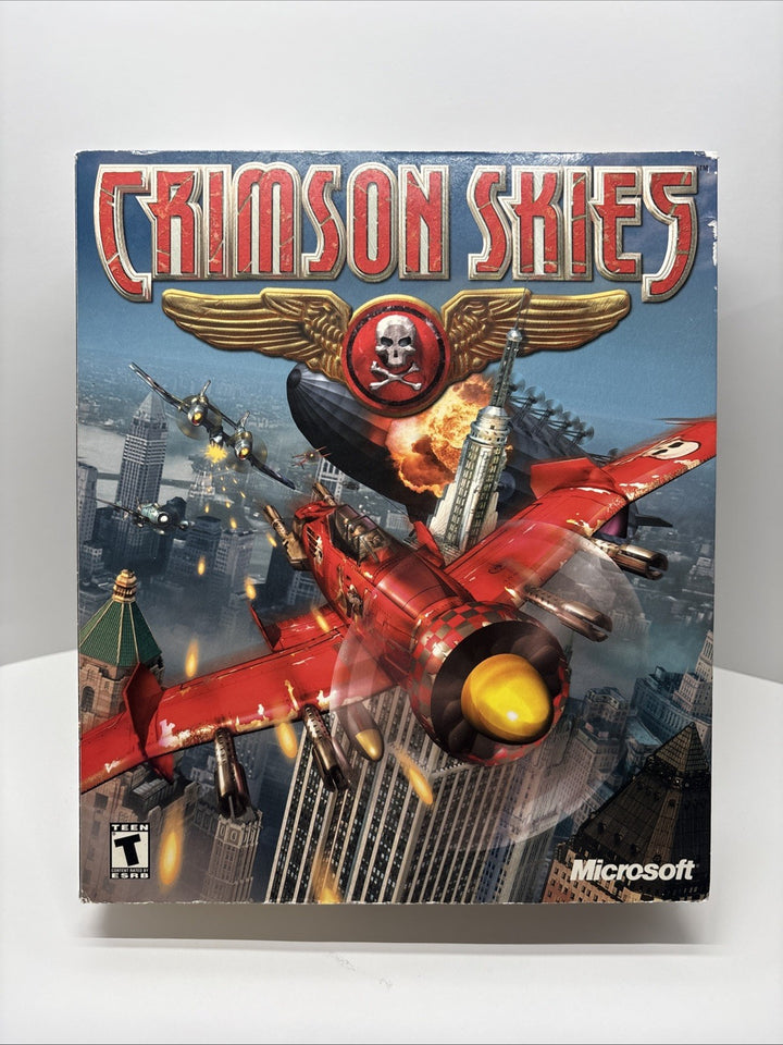 Crimson Skies (2003) Microsoft - Big Box - No Manual - French Game Disc