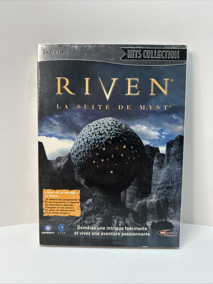 RIVEN (La Suite De Myst) - PC Game, 1997 - Complete  - Francais French