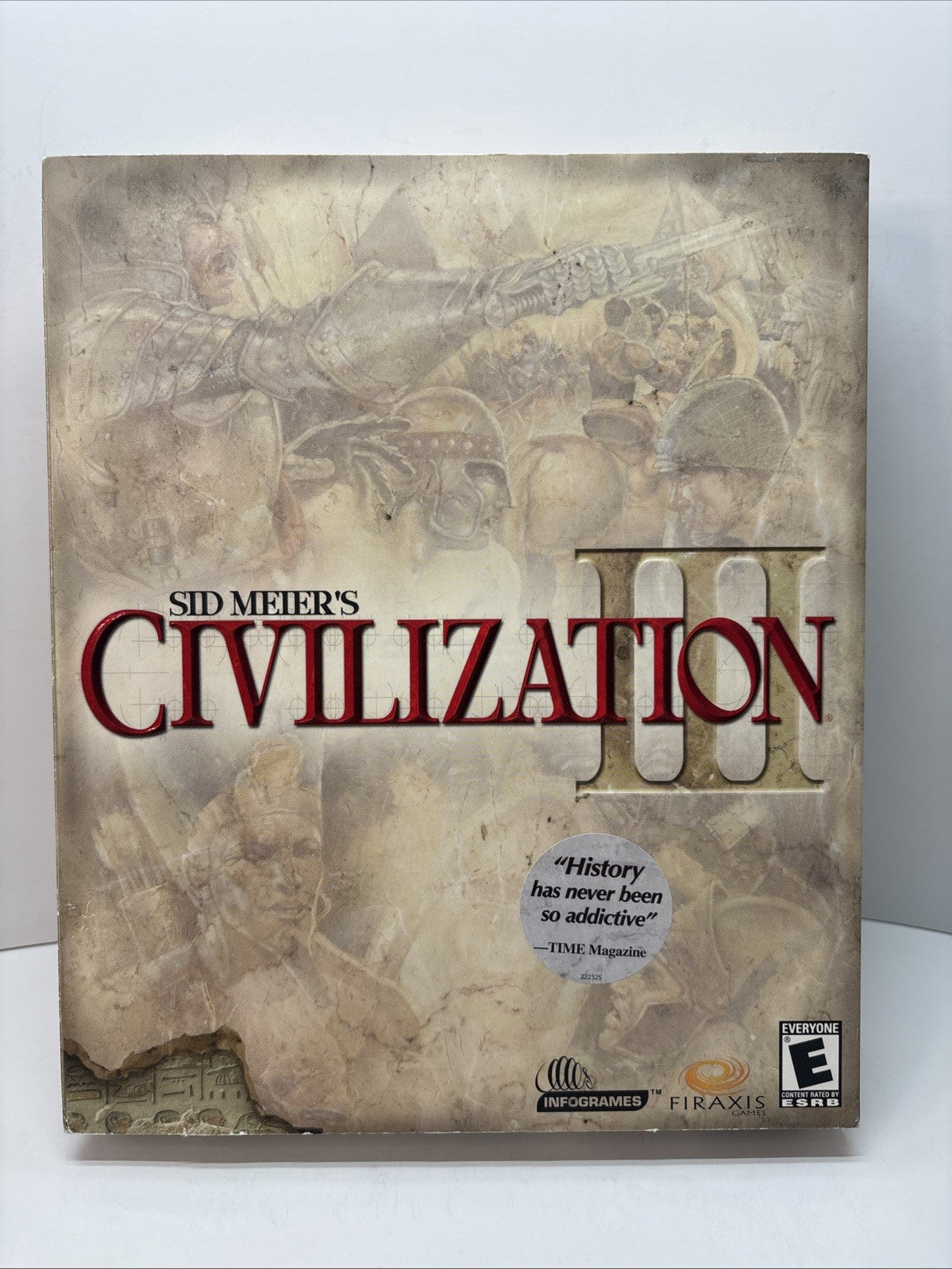 Sid Meier's Civilization III 3 (PC, 2001) BIG BOX Complete (Sealed Jewel Case)