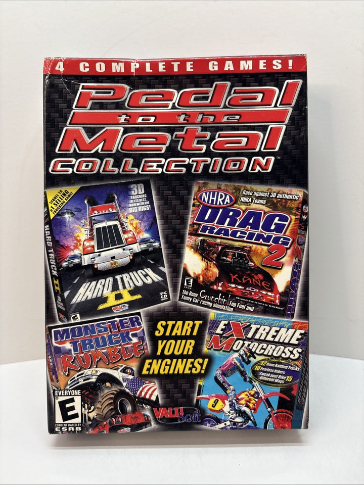 Pedal to the Metal Collection (4 Complete Games for PC - Sealed in Retail Box