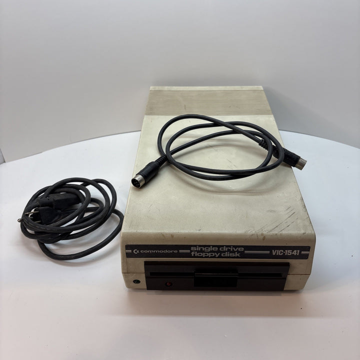 Commodore VIC-1541 Floppy Disk Drive (Powers On - Untested) For Parts/Repairs