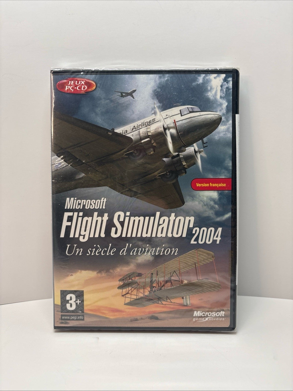 Flight Simulator 2004 PC CD-ROM Sealed FR Edition DVD Case Microsoft 2003