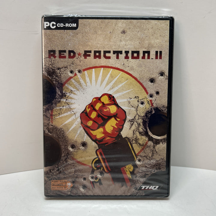 Red Faction II 2 (2003) - Brand New Sealed - Version française French EU