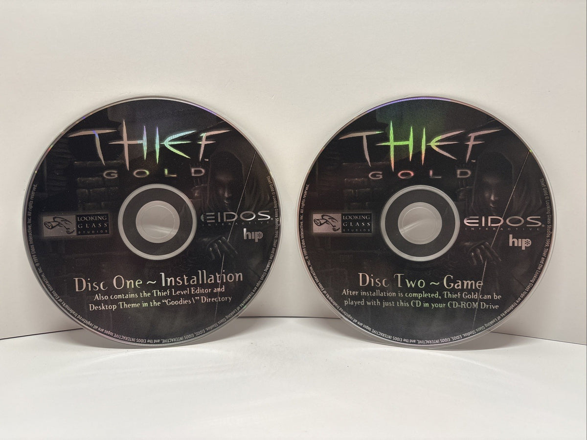 Thief GOLD PC CD-ROM 1999 - 2 Disc