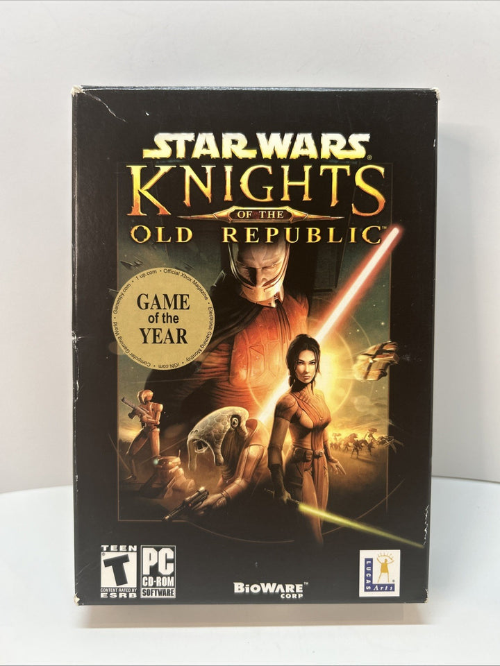 Star Wars: Knights of the Old Republic (PC, 2003) - GOTY! Small BOX Version