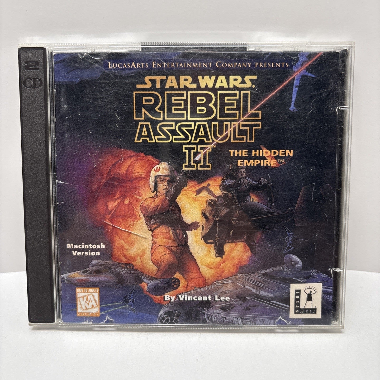 Star Wars Rebel Assault II Macintosh Version (1995) CIB