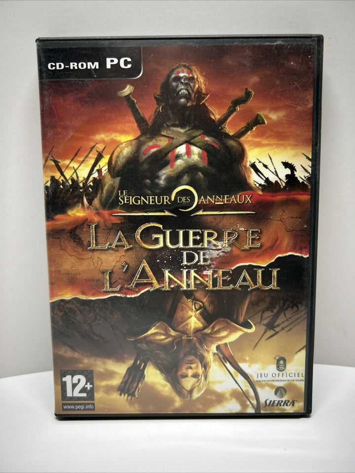 LE SEIGNEUR DES ANNEAUX LA GUERRE DE L’ANNEAU SIERRA PC COMPLET FRANÇAIS