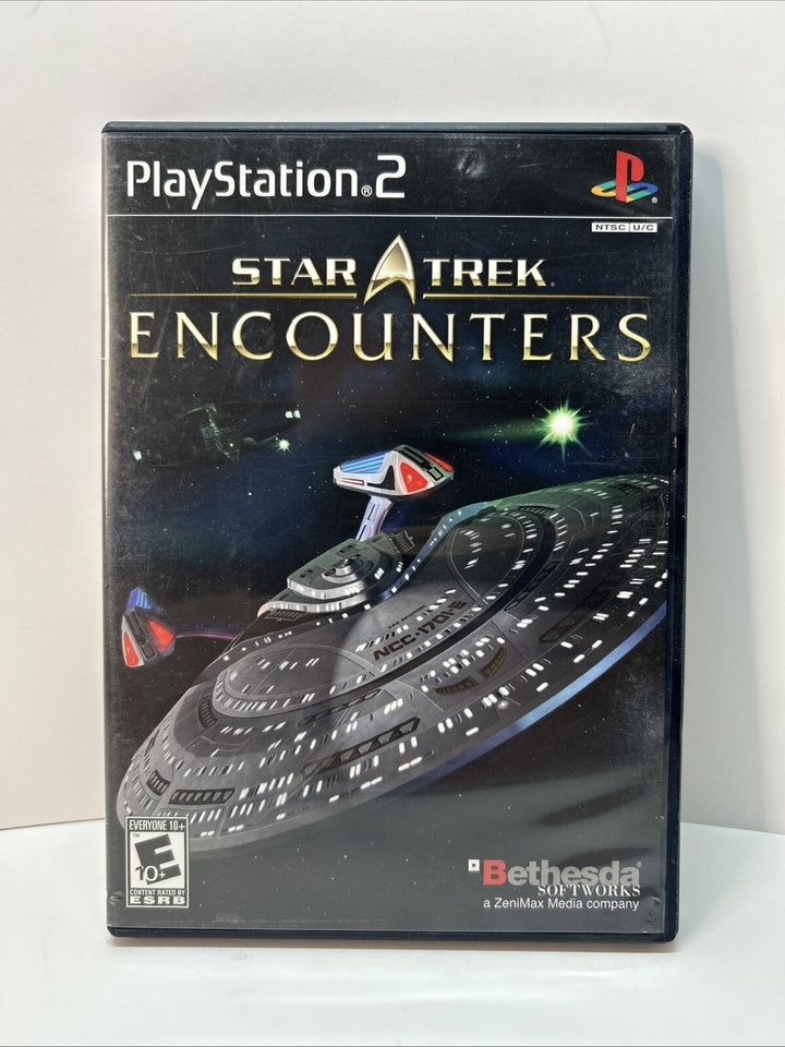 Star Trek Encounters PlayStation 2 PS2 Complete in Box