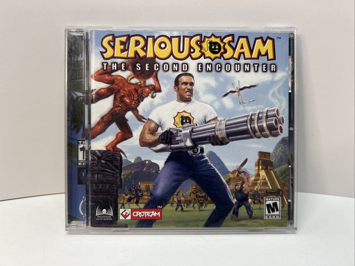 Serious Sam: The Second Encounter, 2002, Disc In Jewel Case
