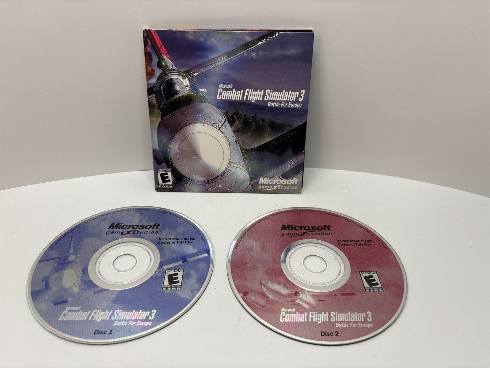 Microsoft Combat Flight Simulator 3 - PC CDROM -Discs In Card Board Sleeve