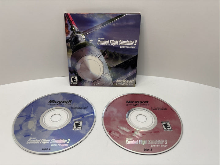 Microsoft Combat Flight Simulator 3 - PC CDROM -Discs In Card Board Sleeve