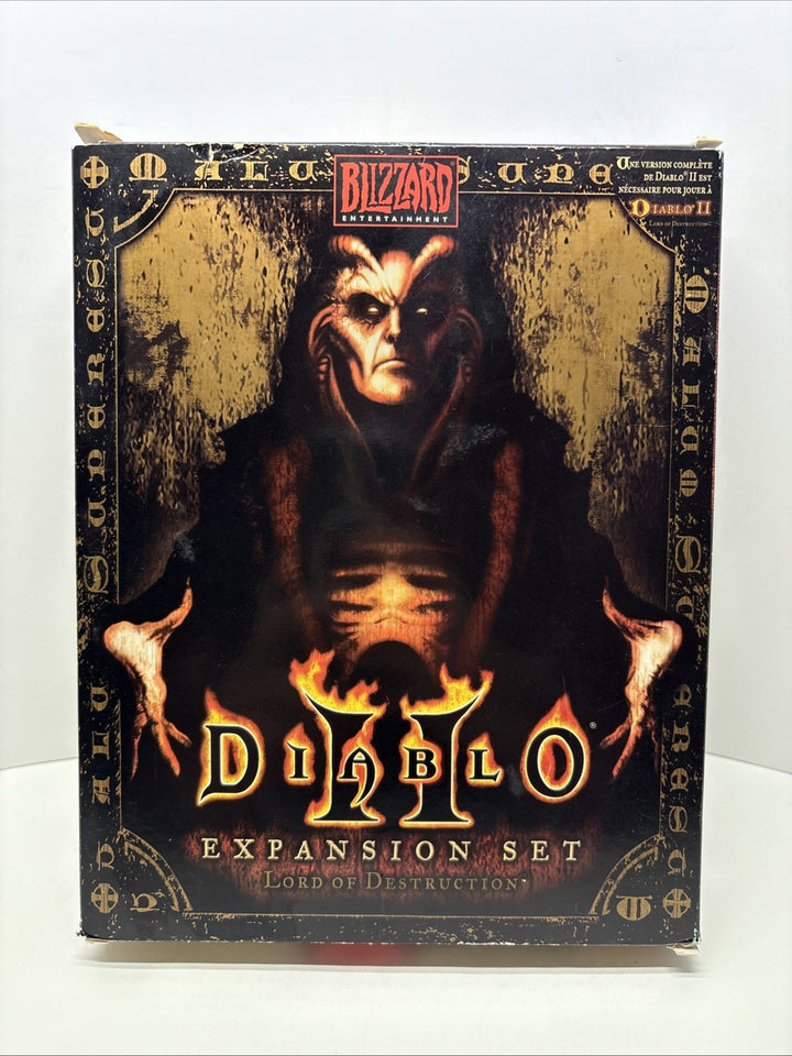 Diablo II 2 Lord of Destruction (2001) Exp. Set - Big Box - EU FRENCH