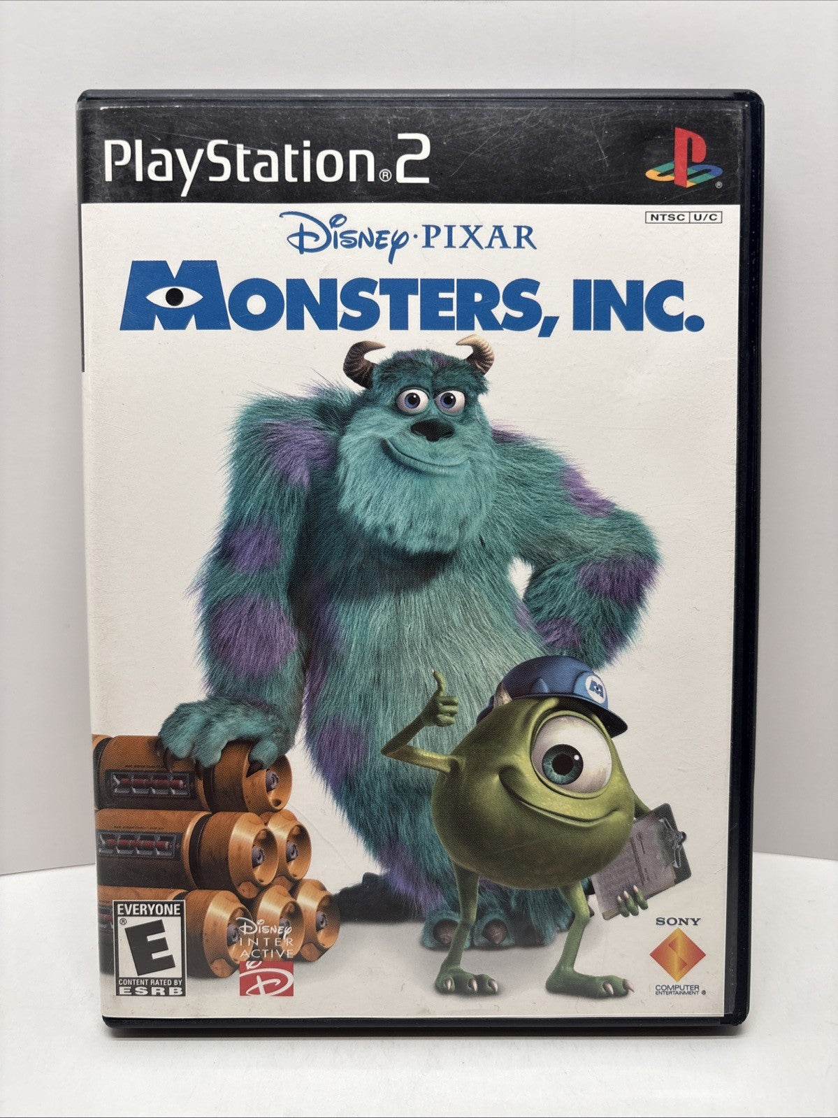 Disney Pixar Monsters, Inc. Sony PlayStation 2 PS2 Video Game - No Manual