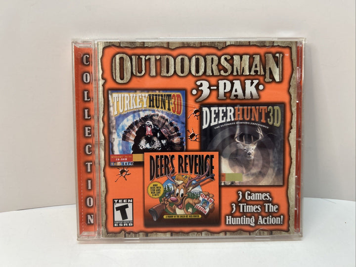 Outdoorsman 3-Pak Turkey Hunt/Deer Hunt/Deer's Revenge PC Computer Windows 95/98