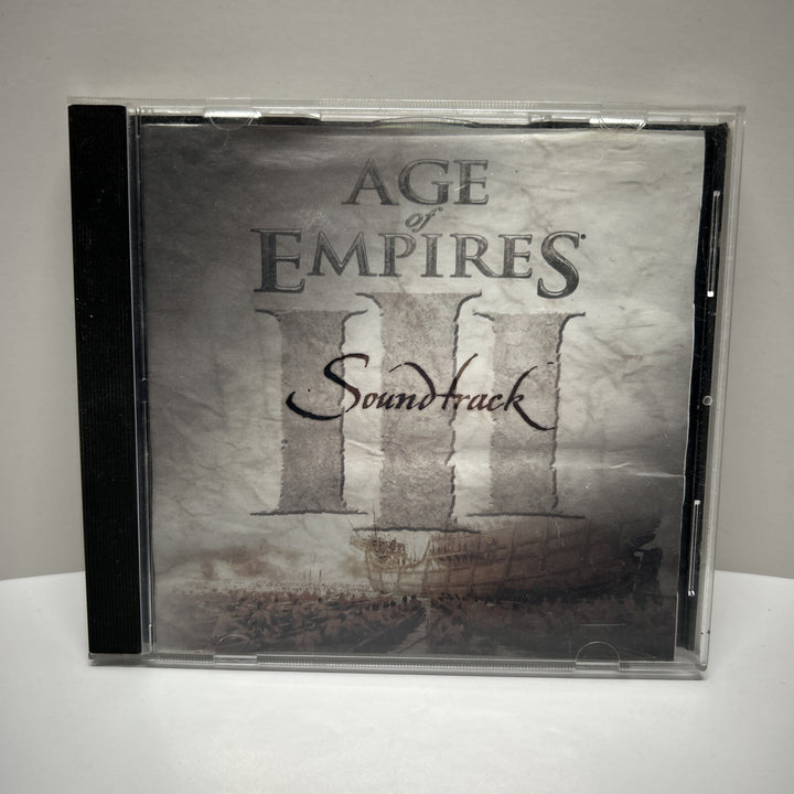 Age of Empires 3 Collector’s Edition OST Sound Track - Water Damage On Cover