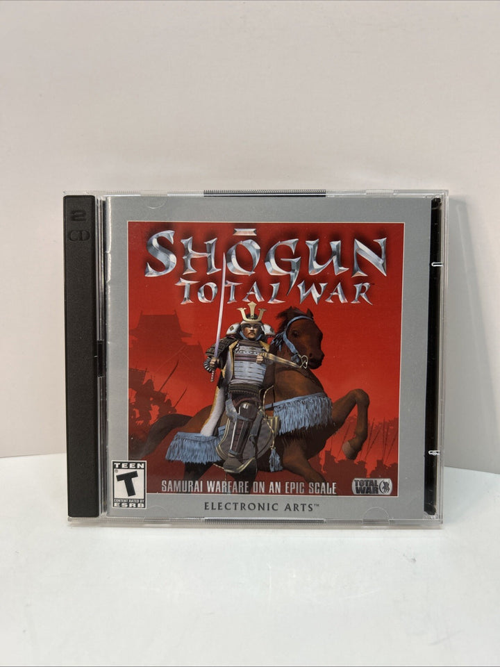 Shogun Total War PC game, two-disc set, 2002