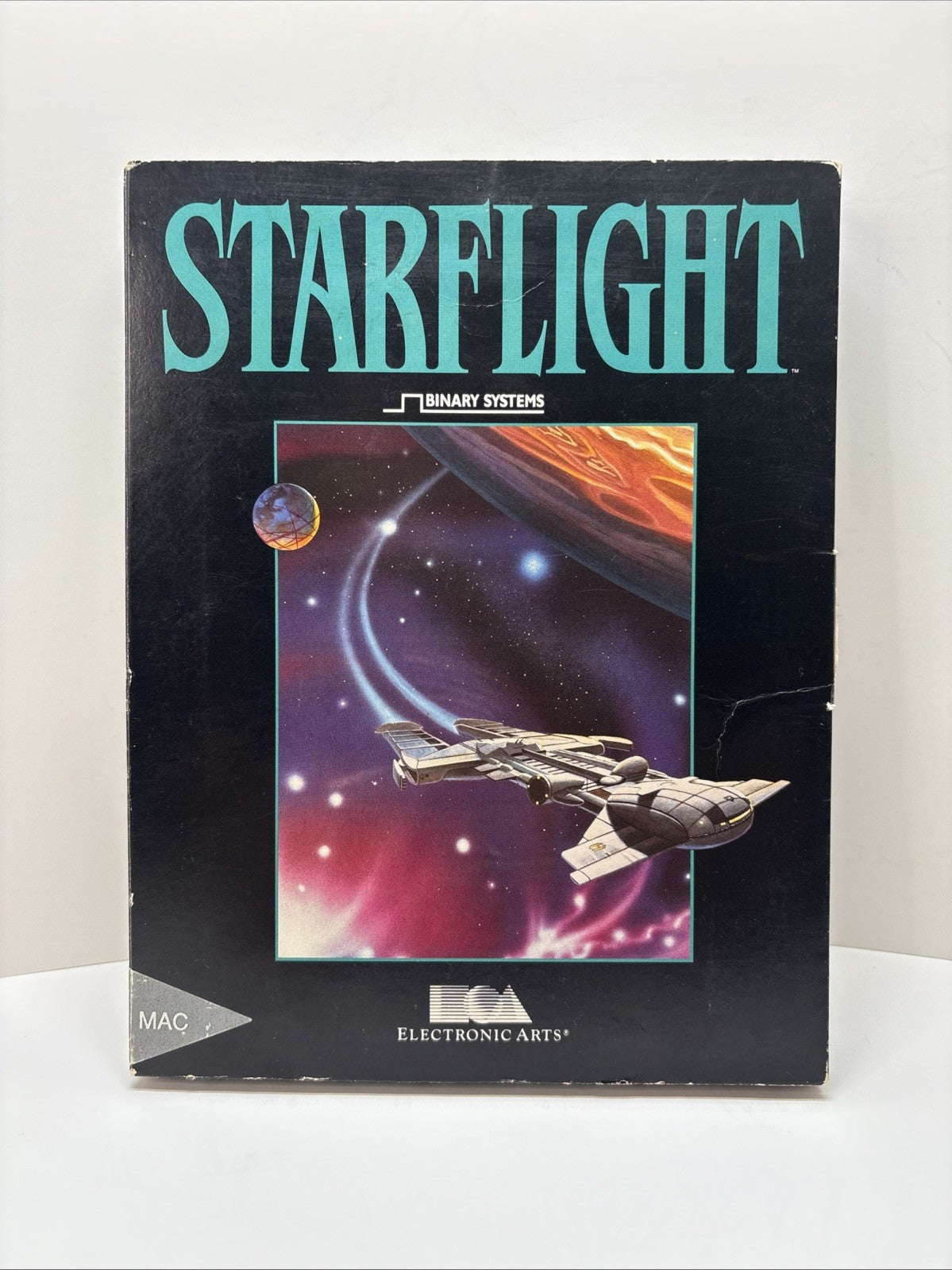 Starflight (1986) Macintosh Big Box Complete – Binary Systems  – Electronic Arts