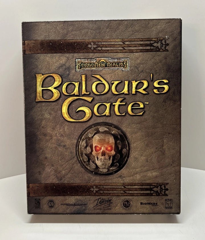 Baldur's Gate (Big Box PC, 1998) Complete With All Inserts - CIB