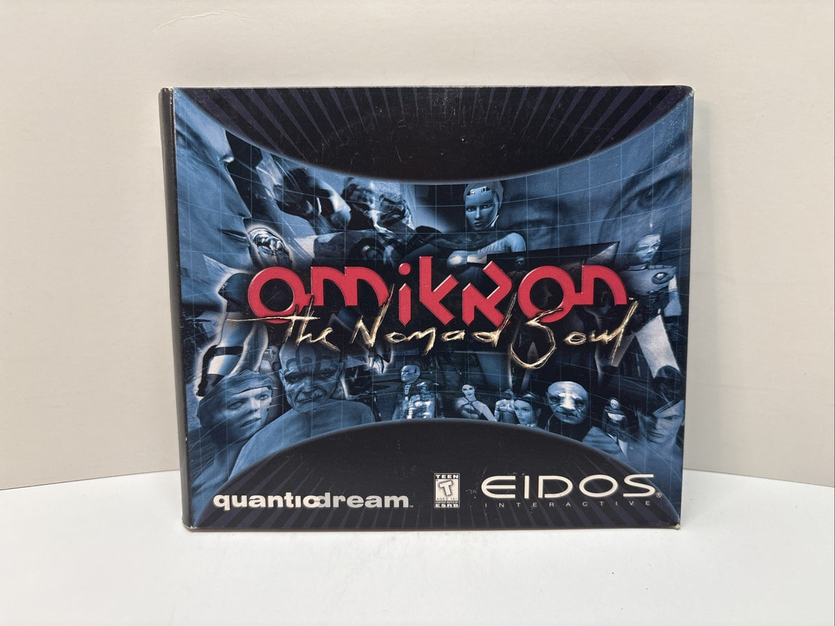 Omikron The Nomad Soul WIN PC Game 1999 Eidos Quantic Dream David Bowie + Demo