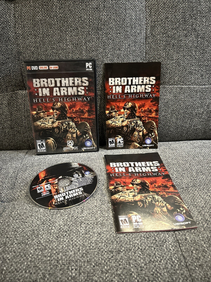 Brothers in Arms: Hell's Highway (PC CD-ROM, 2008)