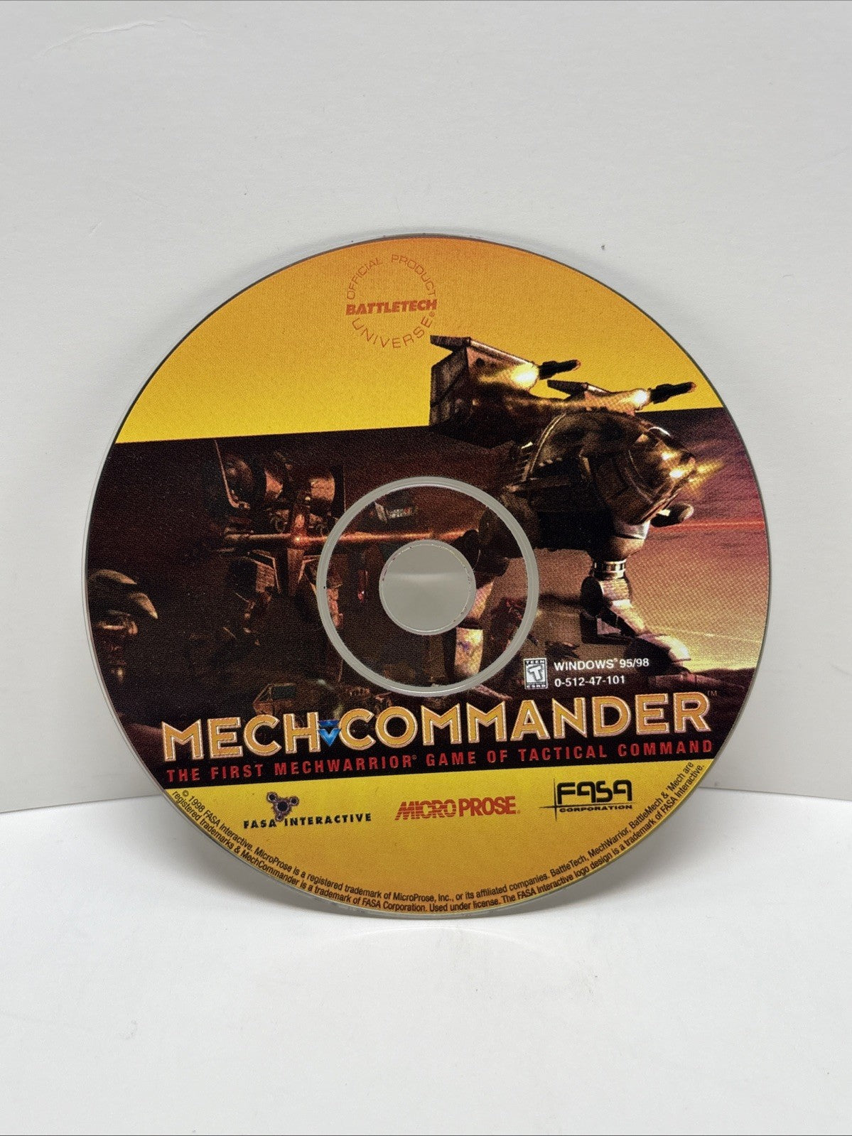 Mech Commander PC CD-ROM - Battletech