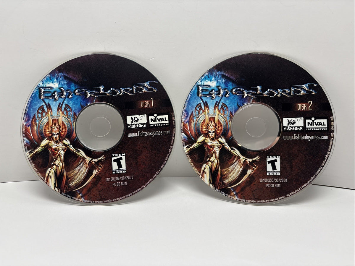 Etherlords (PC CD-ROM Game, 2001)  *Discs Only