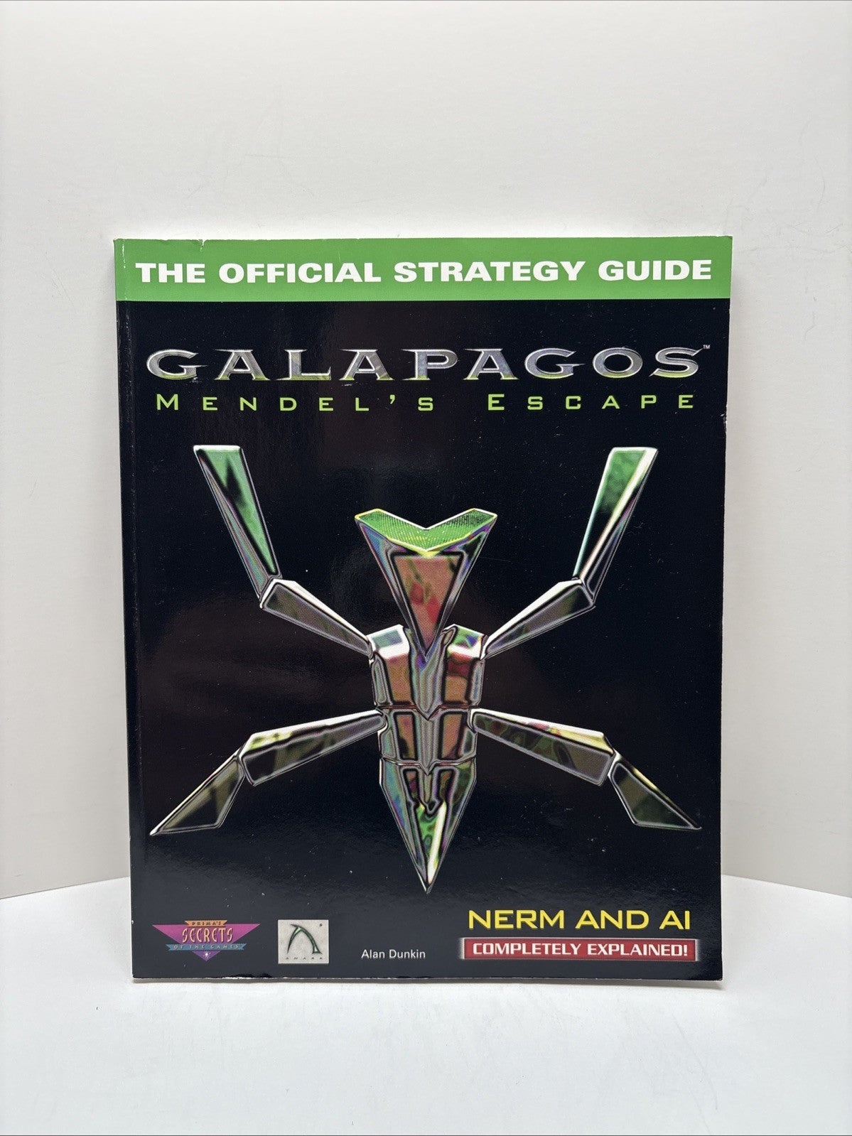 Galapagos Mendel's Escape Prima's Official Strategy Guide 1997 Rare