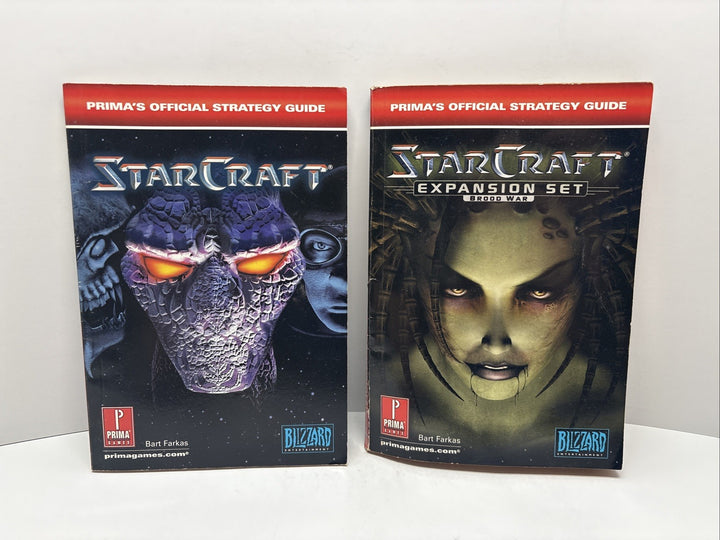Starcraft & Starcraft Brood War Expansion Prima Strategy Guides
