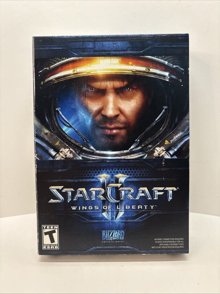 Starcraft 2 Wings Of Liberty PC with Box, Manuals, Inserts -See Pictures