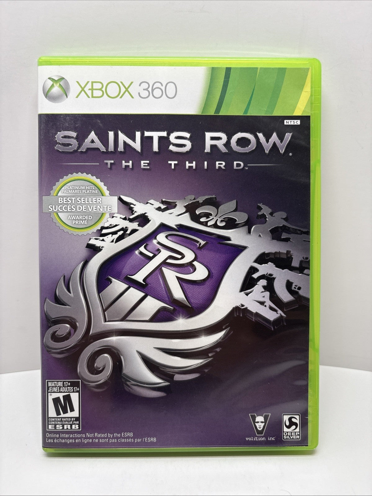 Saints Row: The Third (Microsoft Xbox 360, 2011) CIB
