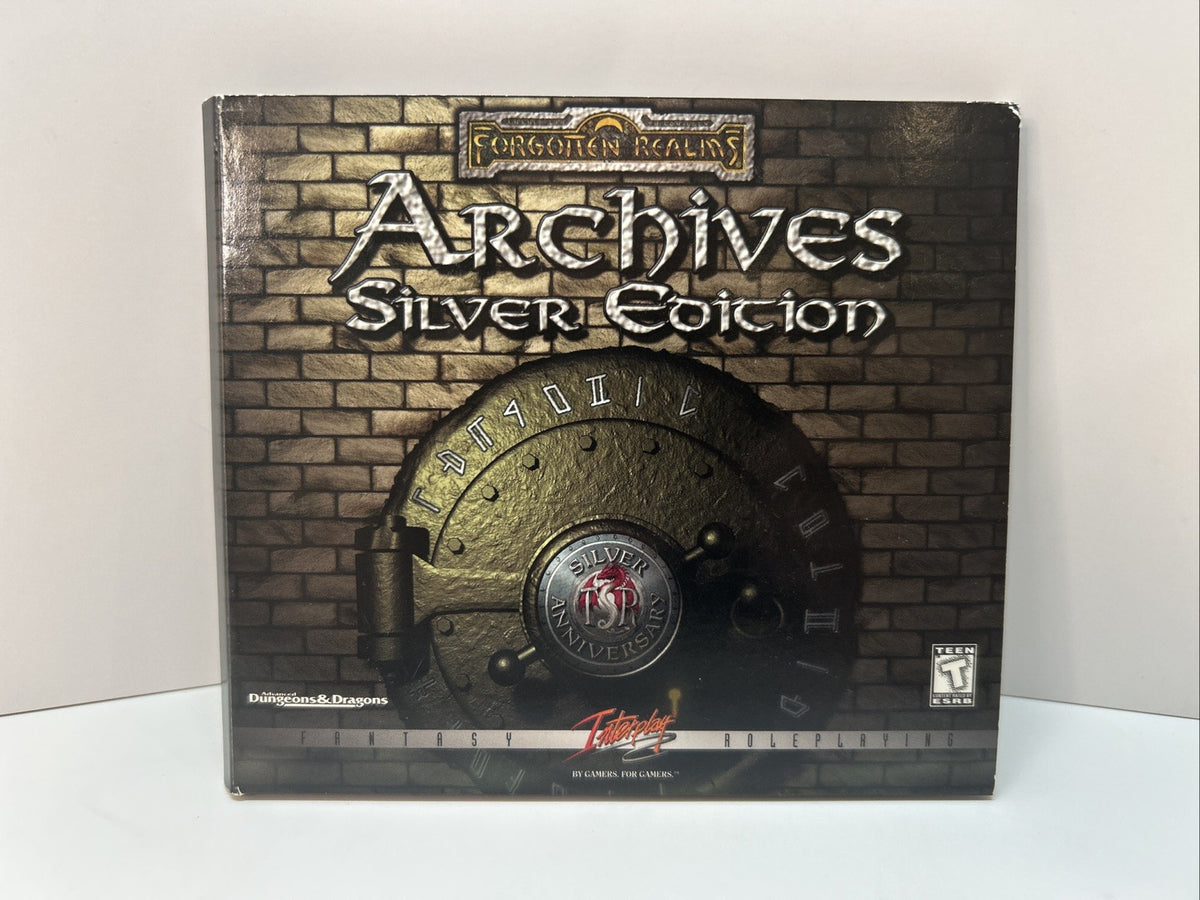 AD&D Forgotten Realms Archives : Silver Edition (PC, 1999, 3-Disc Set)