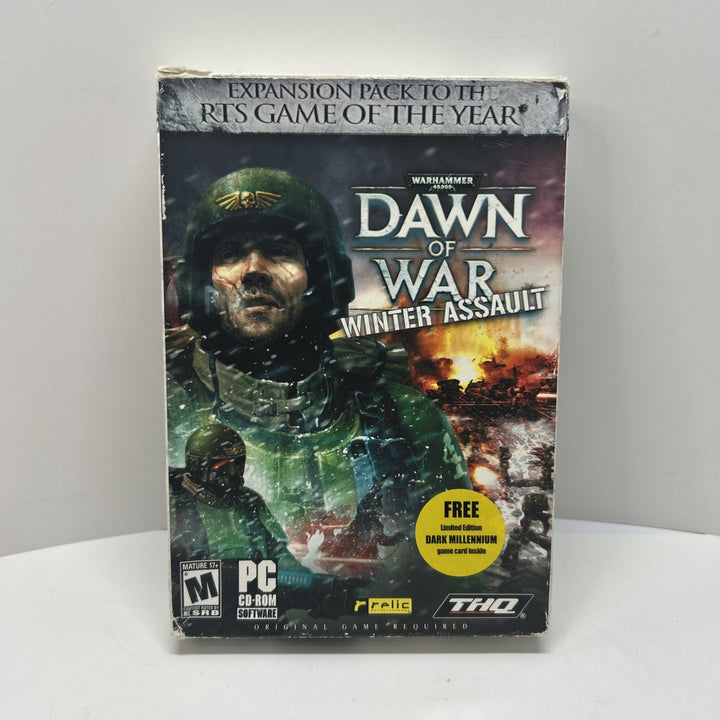 Warhammer 40,000 Dawn of War Winter Assault Expansion Pack - PC-CD-ROM  (2004)