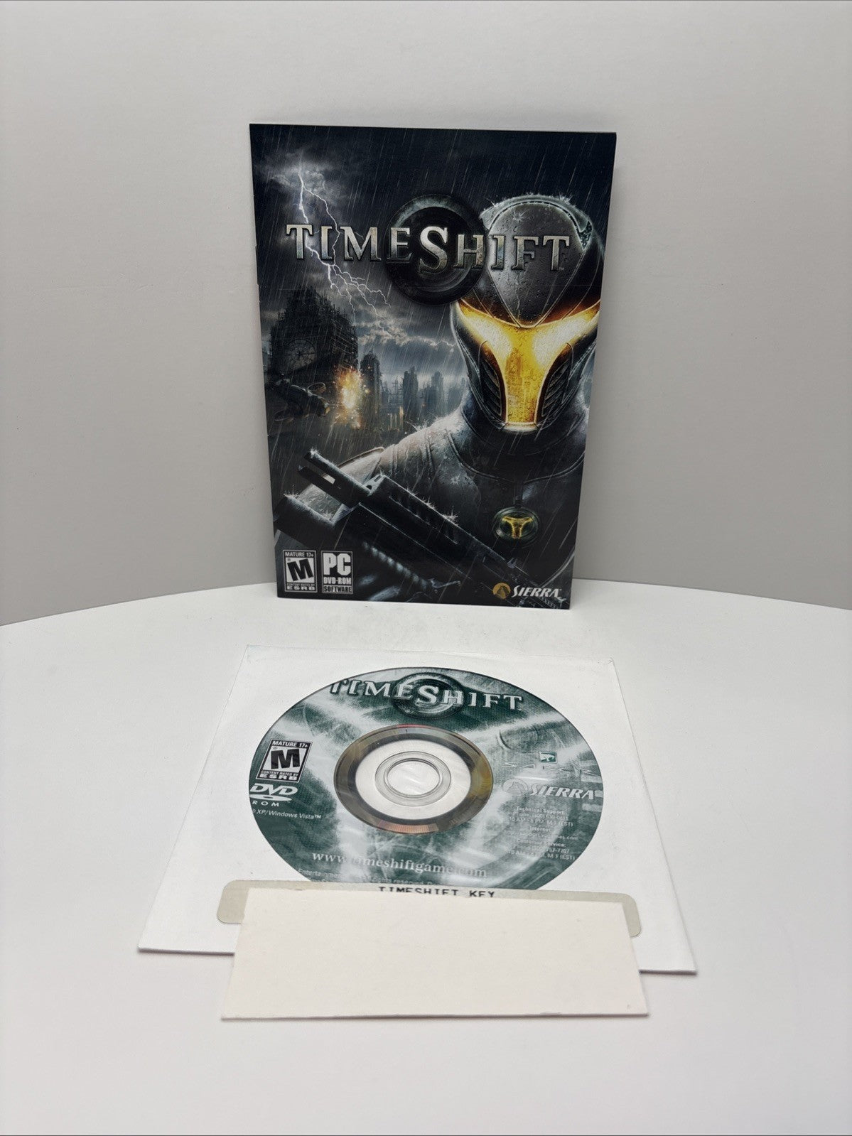 Timeshift PC DVD-ROM 2007 - Disc & Manual Only