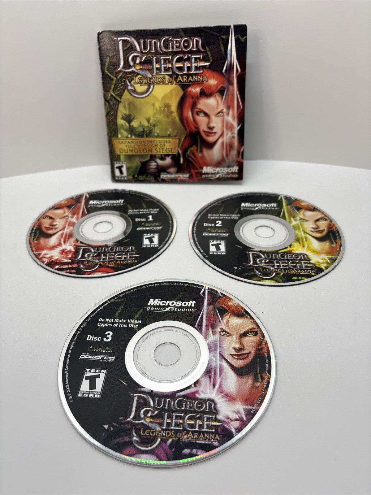 DUNGEON SIEGE (2002) By Microsoft - PC CD-ROM - Cardboard Sleeve