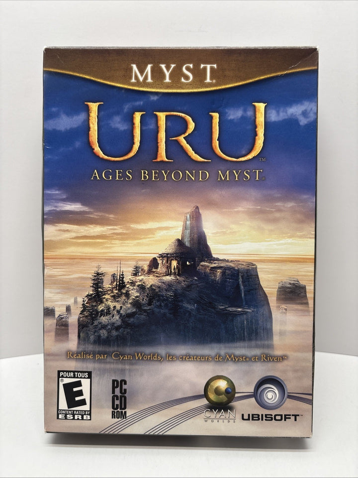 Uru: Ages Beyond Myst (PC, 2003) French Français - No Manual