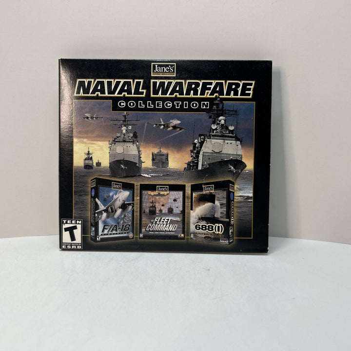Jane's Naval Warfare Collection CD-ROM PC Game Simulator