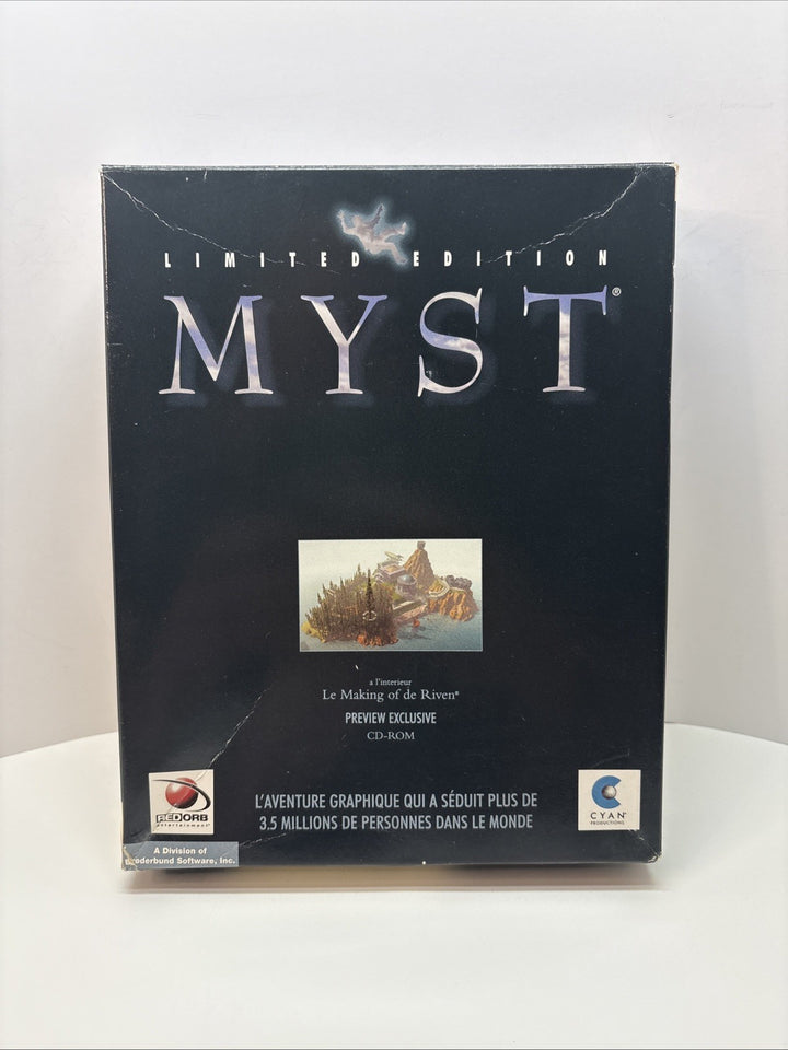 MYST LIMITED EDITION (1997) - Big Box PC CD-ROM - French
