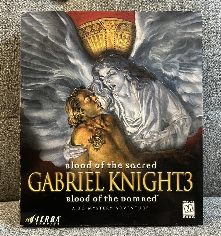 Gabriel Knight 3: Blood of the Sacred, Blood of the Damned (PC, 1999) Big Box
