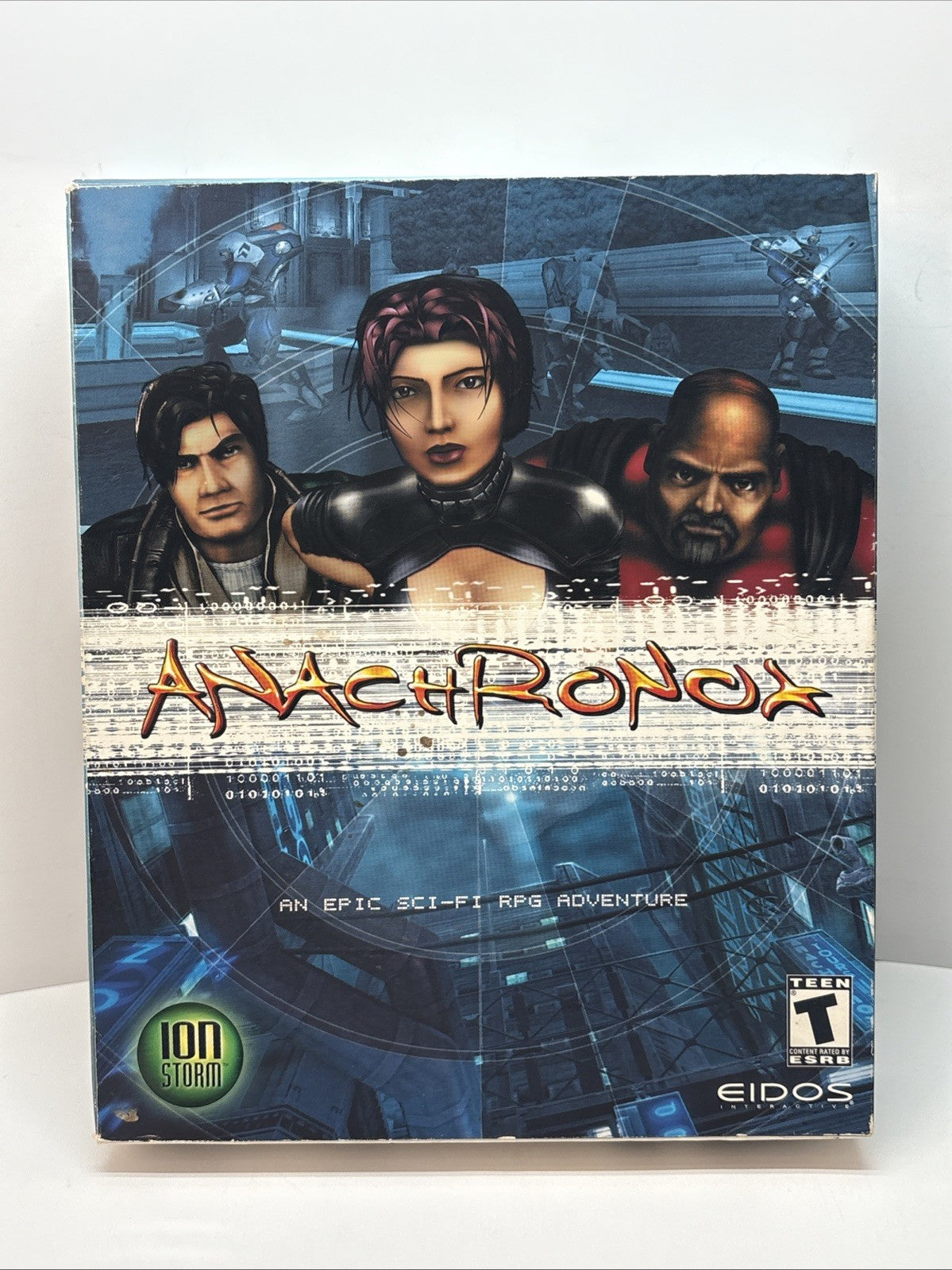 Anachronox (Windows PC, 2001) Ion Storm - Eidos BIG BOX - No Manual - Read Desc
