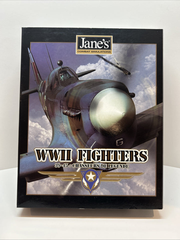 Jane's Combat Simulations: WWII Fighters, 1998, Big Box