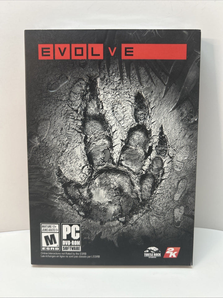 Evolve - PC DVD-ROM - Opened Seal With Slipcover