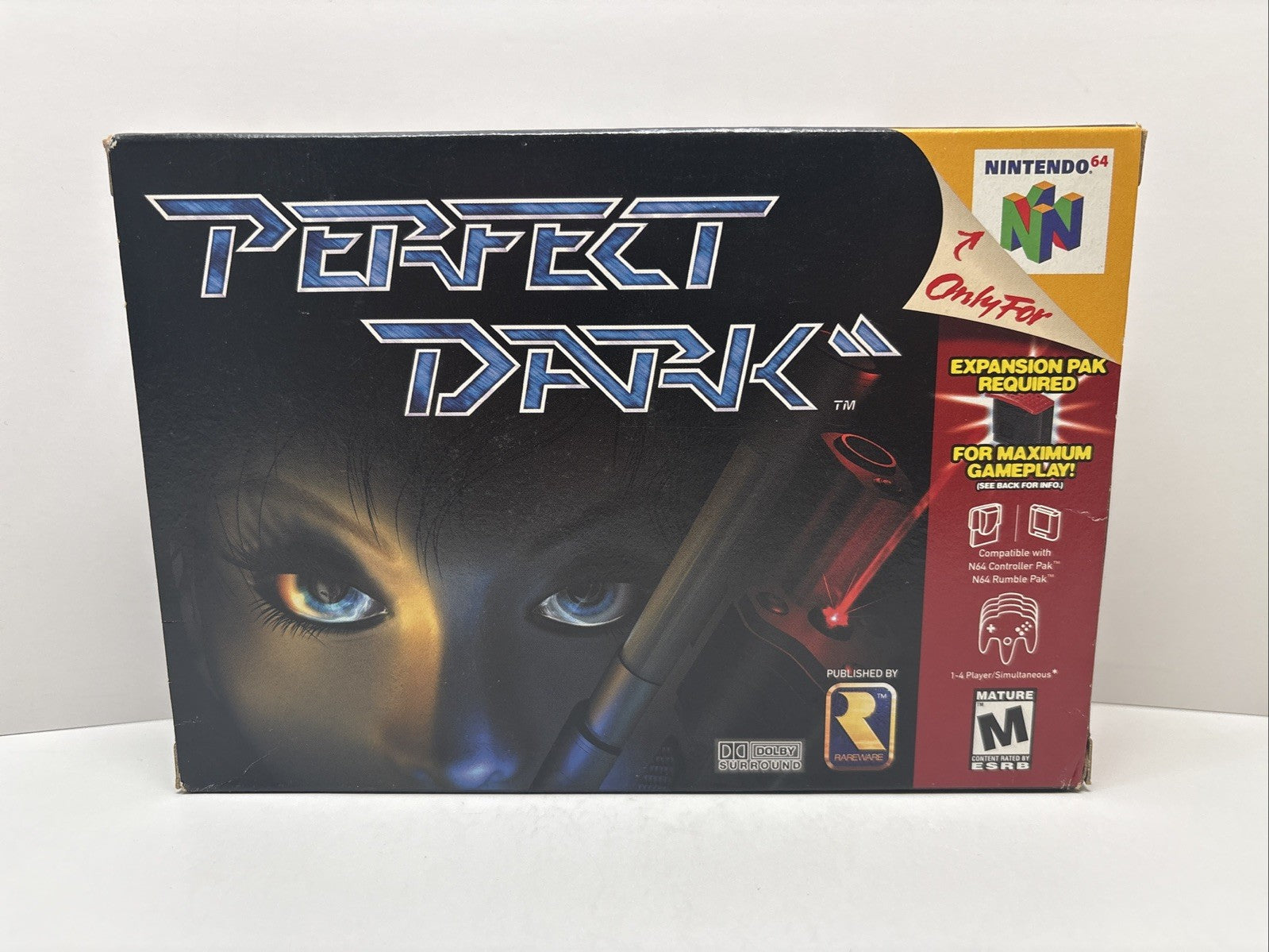 Perfect Dark N64 Nintendo 64 Complete CIB Very Good Condition w/ RARE INSERT!