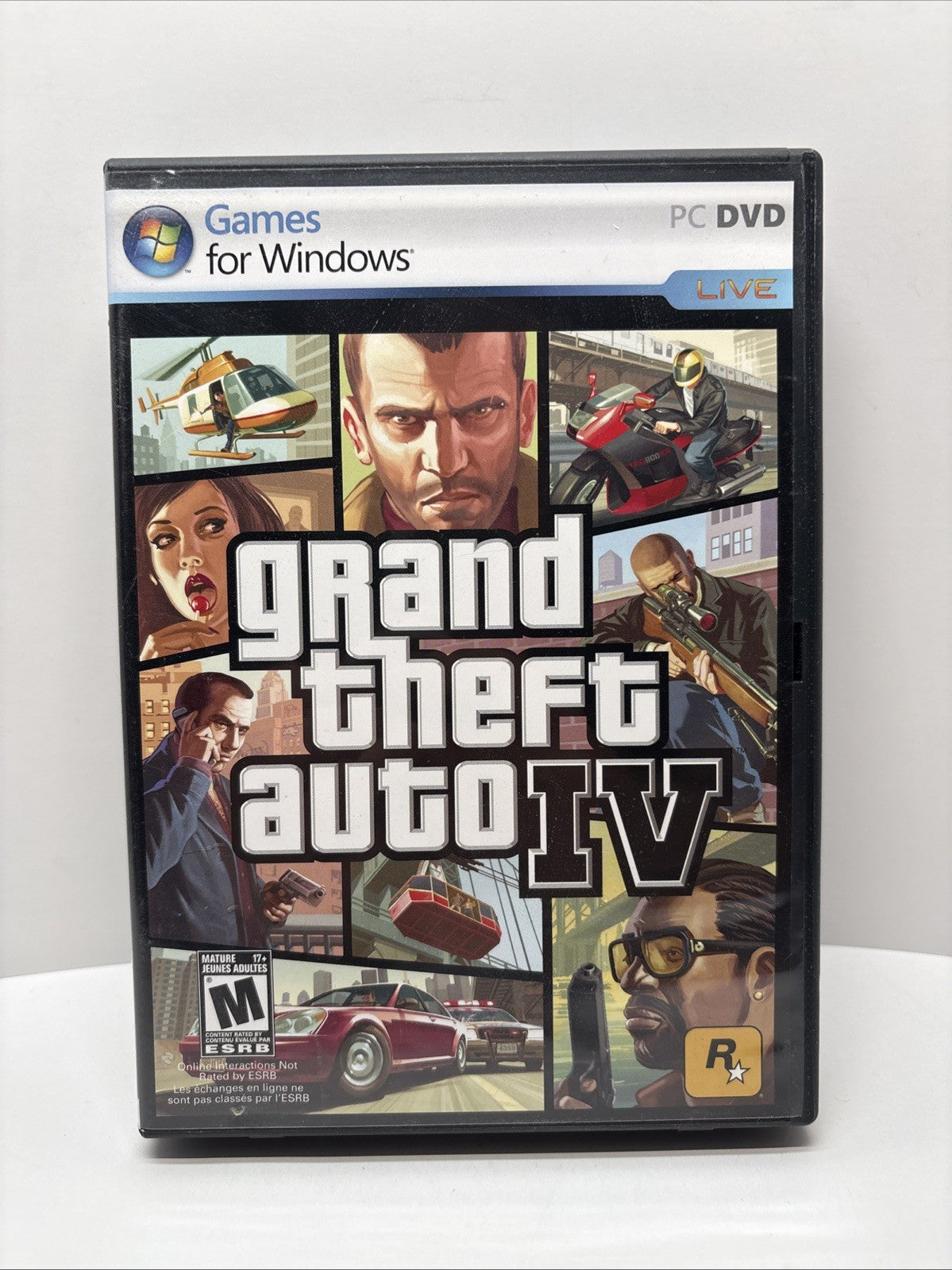 Grand Theft Auto IV (PC DVD, Games for Windows) Small Box