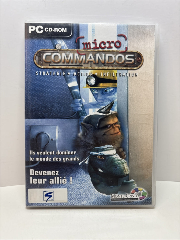 Micro Commandos (PC, 2002) CD-ROM for Windows 98/ME/2000/XP