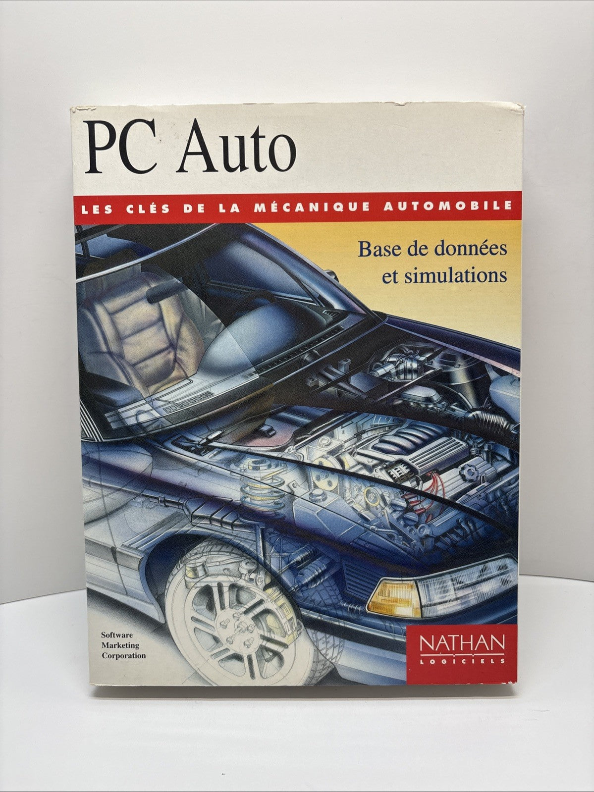 PC Auto Les Clés De La Mécanique Automobile (1993) - CD-ROM - Nathan Logiciels